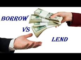 کاربرد و تفاوت Borrow و Lend و Loan