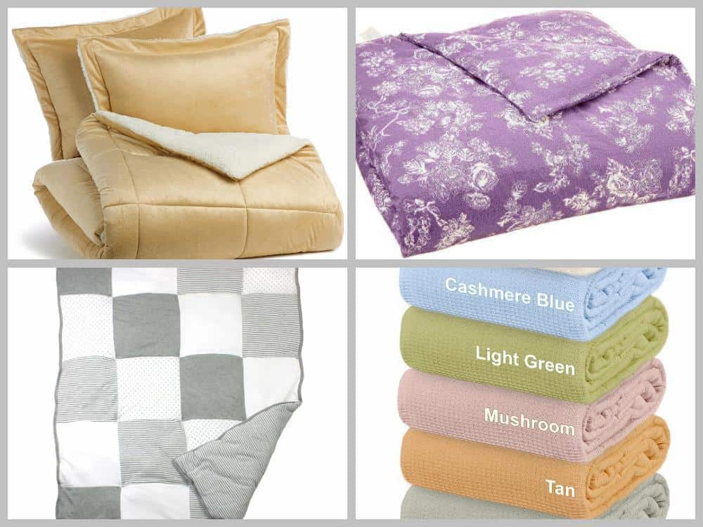 کاربرد و تفاوت blanket / comforter / quilt